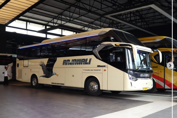 bus baru PO Rajawali