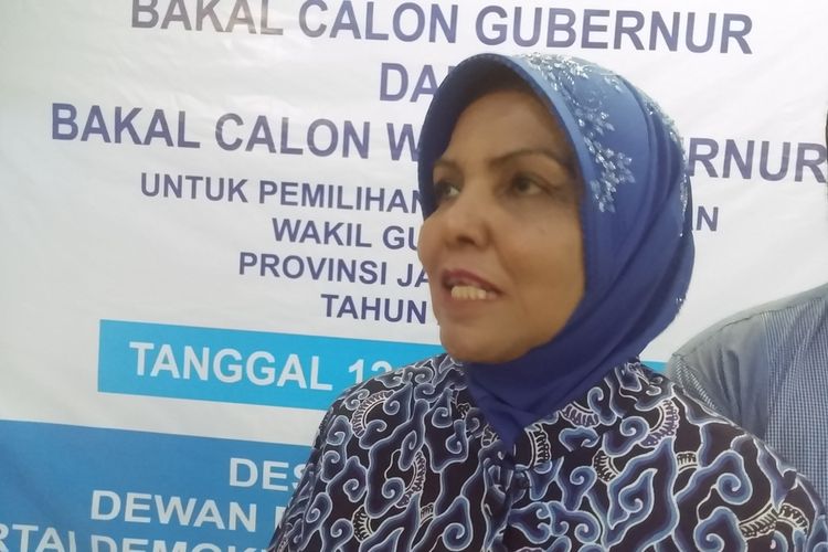 Waketum Partai Demokrat Nurhayati Assegaf