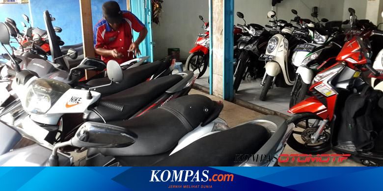 Deretan Sepeda  Motor  Bekas  yang Susah Dijual