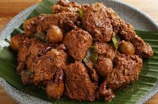 Resep Rendang Telur Kacang Merah, Masaknya Cepat 