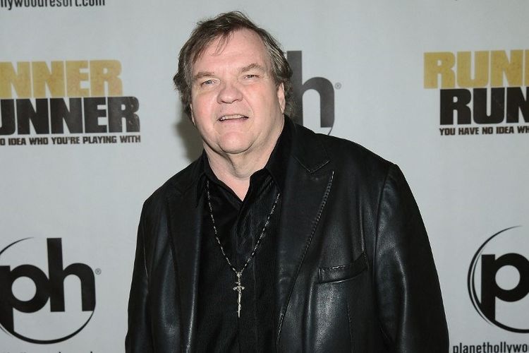 Penyanyi Meat Loaf menghadiri pemutaran film Runner Runner produksi Twentieth Century Fox dan New Regency di Planet Hollywood Resort & Casino, Las Vegas, pada 18 September 2013. 