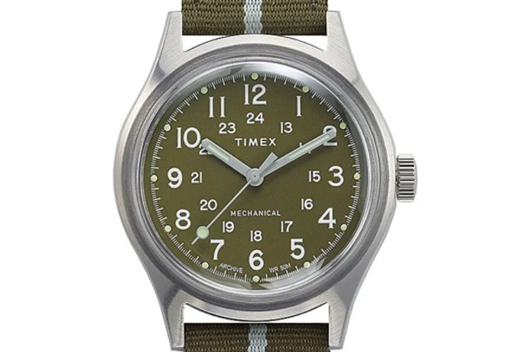 Timex MK1 Steel 40mm Fabric Strap Watch
