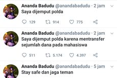 Dicokok Saat Tidur, Begini Kronologi Penangkapan Ananda Badudu