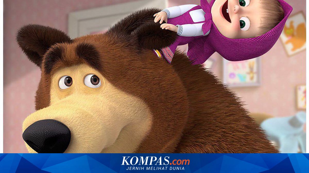 Kartun Masha and The Bear Disebut Bawa Propaganda Perang, Studio Animasinya Langsung Bereaksi