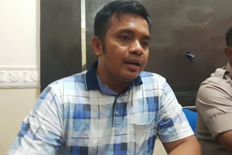 Kanit Tipikor Sat Reskrim Polres Kota Jayapura, Ipda Alamsyah Ali,