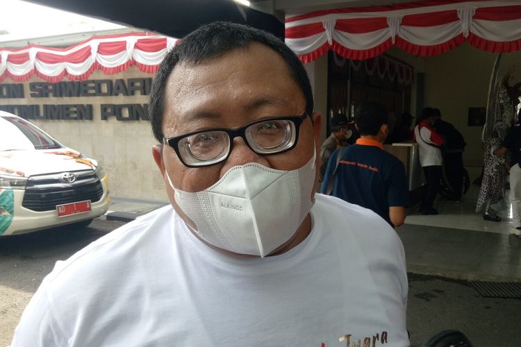 Ketua DPRD Solo Budi Prasetyo di Solo, Jawa Tengah, Jumat (9/9/2022).