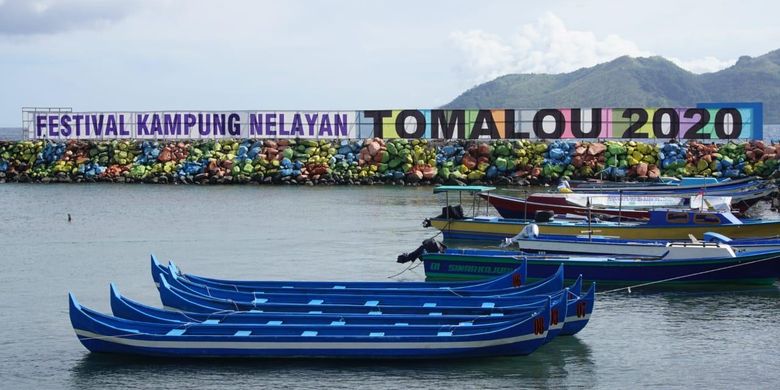 Festival Kampung Nelayan Tomalou 2020,