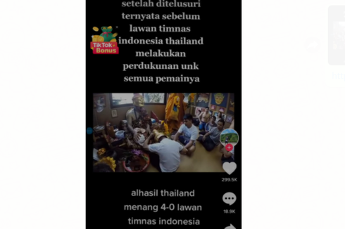 Video Viral Disebut Perdukunan Thailand dalam Final Piala AFF, Ini Faktanya