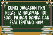 Kunci Jawaban PKN Kelas 12 Halaman 101-106: Soal Pilihan Ganda dan Esai tentang HAM