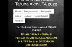 Daftar Taruna Akmil TNI AD 2022 Masih Dibuka, Cek Persyaratannya