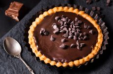 Resep Pie Cokelat Ganache, Kue Manis untuk Akhir Pekan