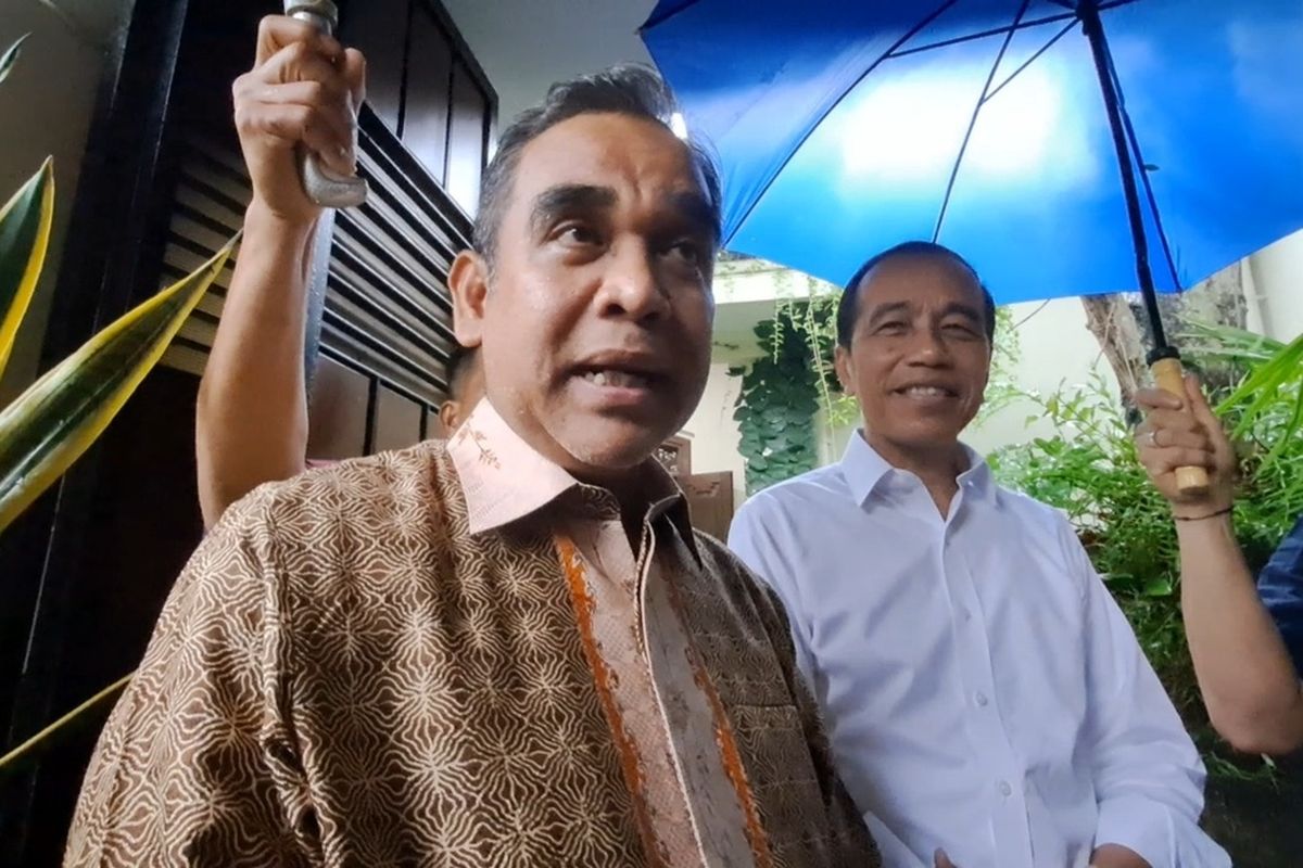 Bertemu dengan Sekjen Gerinda, Jokowi Bahas soal Ekonomi dan Politik