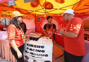 Cleo Gelar Festival Kuliner Terbesar di Bandung, Diikuti 200 Peritel
