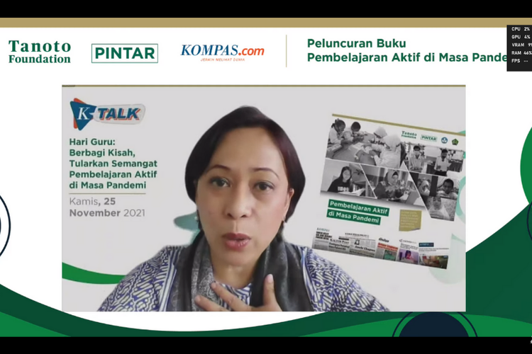 Direktur Program Pendidikan Dasar Tanoto Foundation Ari Widowati.