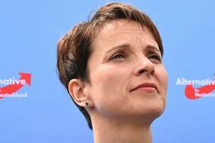 Frauke Petry, pemimpin partai Alternatif untuk Jerman (AFD)