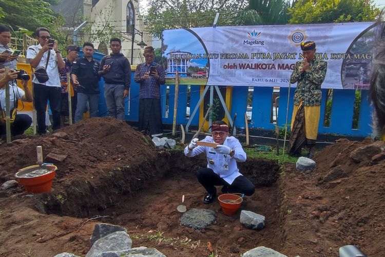 Lengkapi Simbol Kebinekaan, Pemkot Magelang Bangun Pura di Kawasan Alun-alun Tanpa APBD