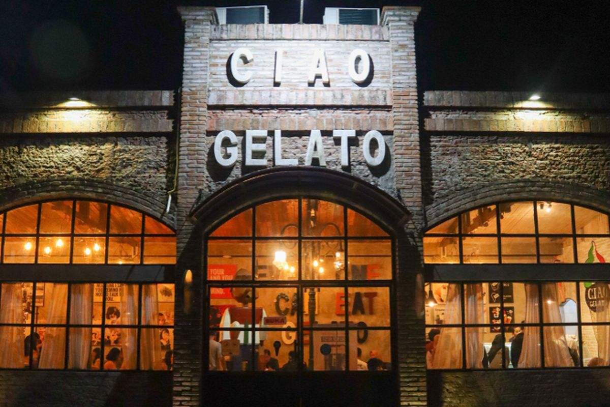 The Ciao Gelato Yogyakarta building.