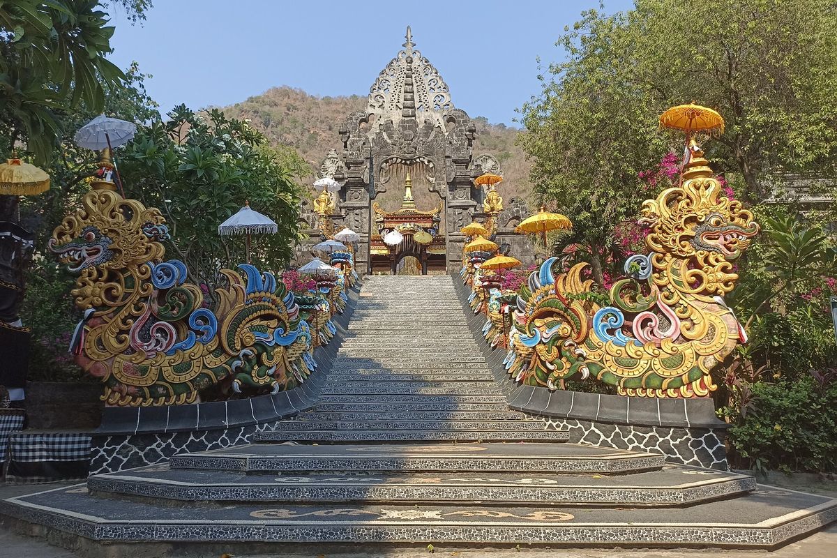 Pulau Melanting di Desa Banyupoh, Kecamatan Gerokgak, Kabupaten Buleleng, Bali, pada Jumat (27/10/2023).