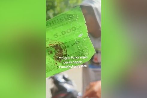 Viral, Video Juru Parkir di Makassar Palak Pengemudi Tak Sesuai Tarif Karcis