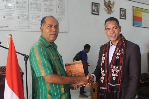 Wakil Menteri Pendidikan Timor Leste Studi Banding ke SMK 6 Kupang