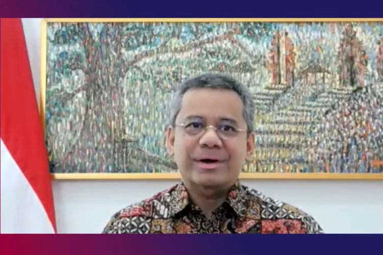 Wakil Menteri Keuangan, Suahasil Nazara dalam webinar infrastruktur 2022, Rabu (2/3/2022). Wamenkeu sebut Indonesia akan tetap menjalankan hilirisasi SDA meski kalah dalam gugatan soal Nikel di WTO.