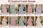 15 Model Gamis Remaja Simple tapi Elegan, Cocok untuk Berbagai Acara