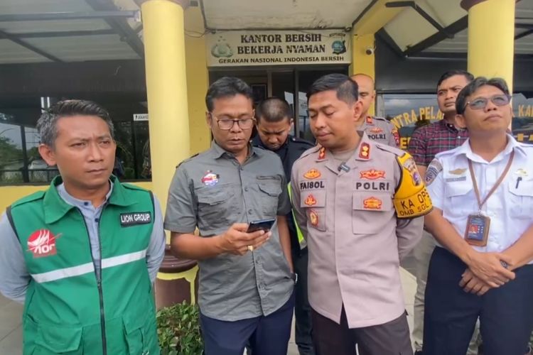 Kapolres Padang Pariaman AKBP Achmad Faisol Akir memberikan keterangan pers, Kamis (22/2/2024) di BIM