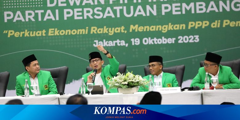 Sandiaga Uno Ajak Semua Kader PPP Wujudkan Target Perolehan 11 Juta Suara pada Pemilu 2024