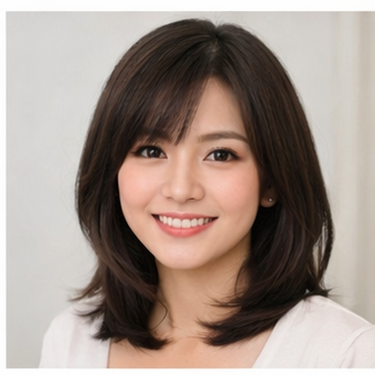 30 model rambut segi layer oval 3 tingkat hadir dengan variasi stylish, dari sebahu hingga glam, cocok tampil dengan rambut bervolume.