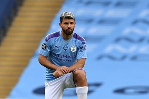 Sergio Aguero Akan Jalani Pemeriksaan Lutut di Barcelona