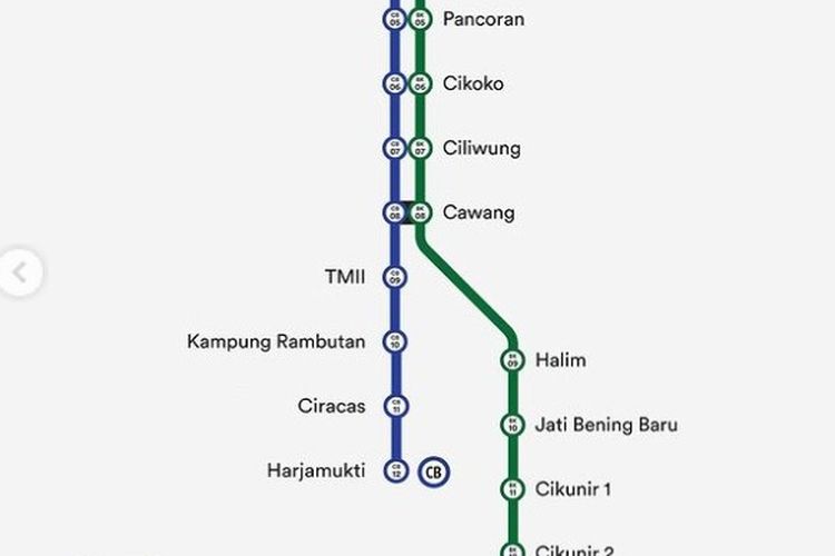 Simak Perincian Rute Dan Tarif LRT Jabodebek