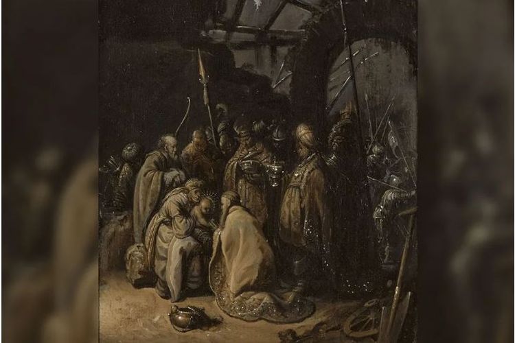 The Adoration of The Kings karya Rembrandt van Rijn