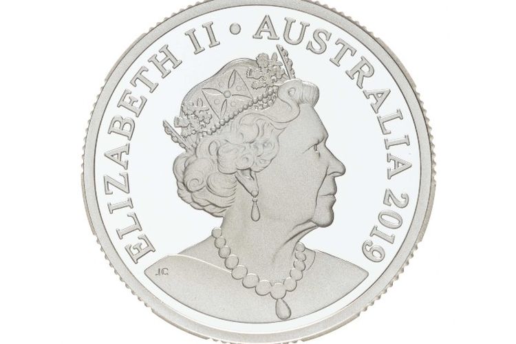 Di tahun 2019 koin dengan gambar Ratu Elizabeth terbaru didesain oleh Jody Clark.