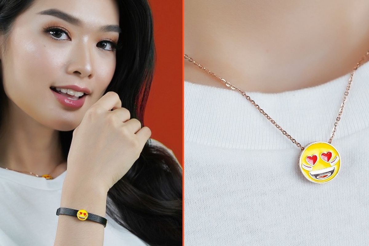UBS Gold meluncurkan koleksi perhiasan Emoji Merdeka.