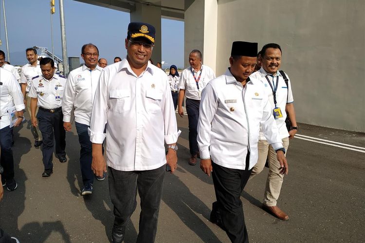 Menteri Perhubungan (Menhub) Budi Karya Sumadi akan melakukan peninjauan Bandara Internasional Jawa Barat (BIJB) Kertajati, Majalengka, Jawa Barat, Sabtu (6/7/2019).