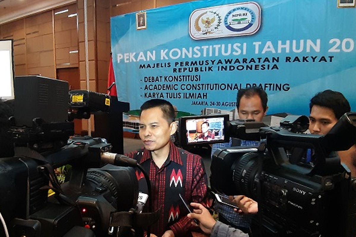 Sekjen MPR Maruf Cahyono berharap generasi muda kritis terhadap persoalan bangsa