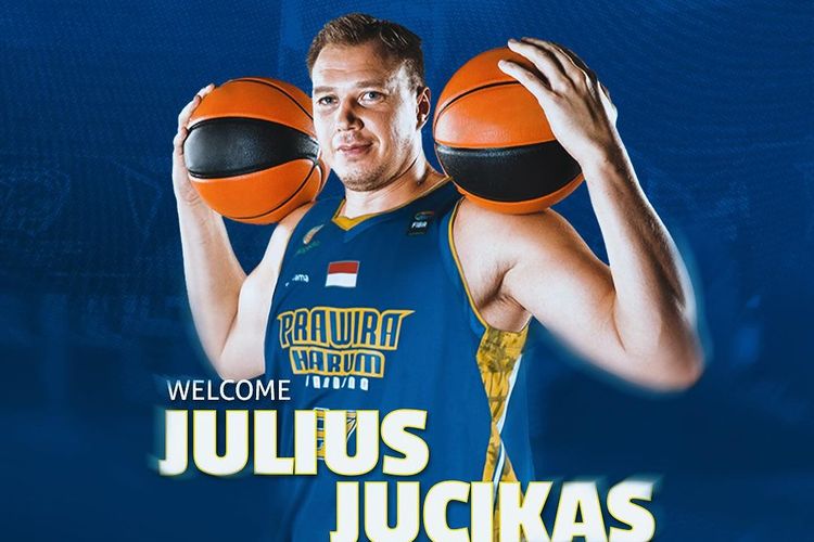 Prawira Bandung melengkapi slot pemain asing dengan merekrut Julius Jucikas asal Lithuania. Ia akan berjuang membantu tim mempertahankan gelar juara di Indonesia Basketball League (IBL) 2024.