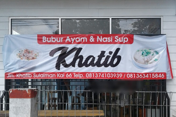 Bubur Ayam dan Nasi Sop Khatib, Padang