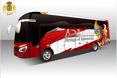 Model Baru Bus Medium Buatan Morodadi Prima