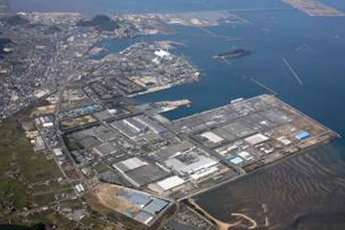 Lokasi Nissan Kyushu Plant sangat strategis, pionir pabrik mobil di kawasan Kyushu, Jepang.
