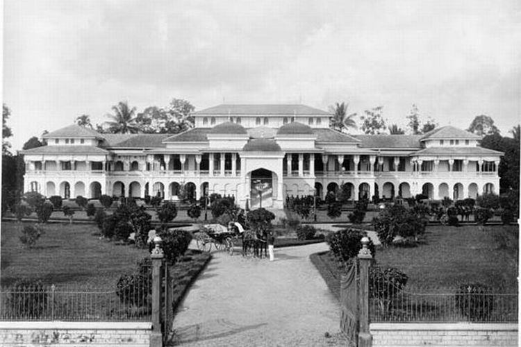 Istana Maimun yang menjadi salah satu bukti kejayaan Kesultanan Deli.