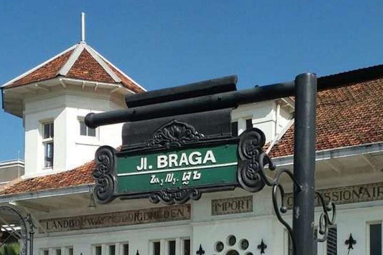 Ilustasi Jalan Braga