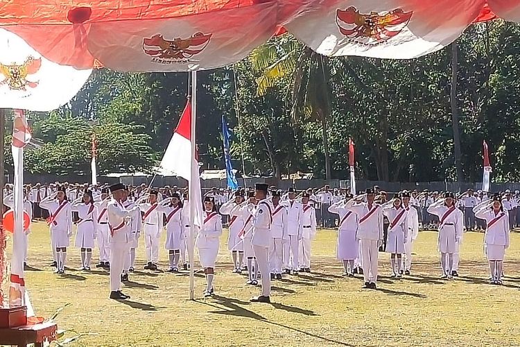 Gempa Susulan Guncang Upacara HUT RI di Kota Komba, Listrik Sempat Padam