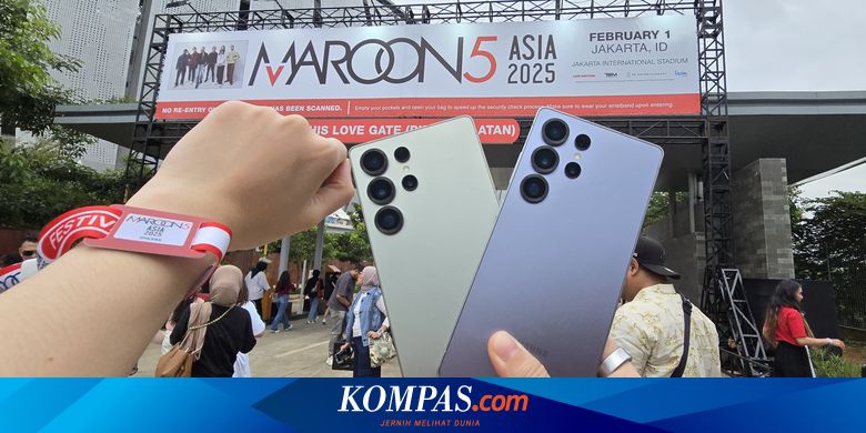Gokil! Generative Edit Samsung S25 Buktikan Keajaiban di Konser Maroon 5