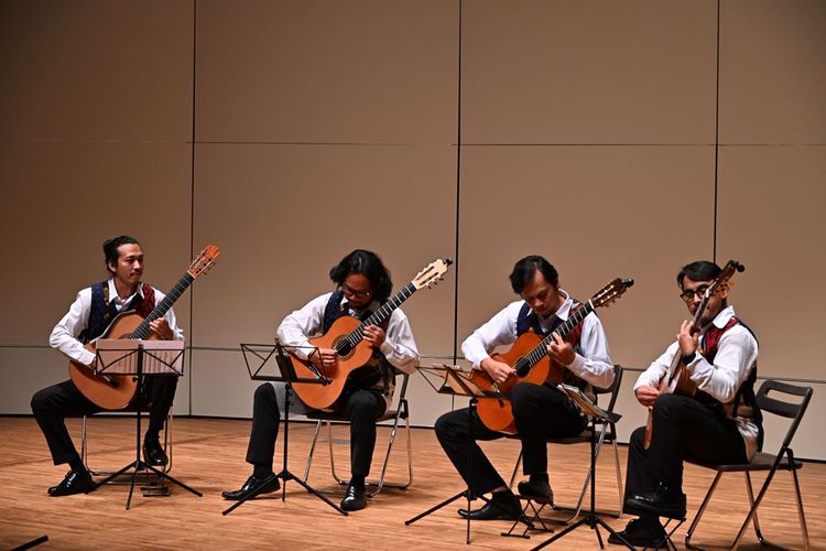 4.13 Guitar Quartet Kembali Tampil di Jepang, Gelar 2 Konser Pra-Keberangkatan di Jakarta
