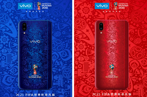 Vivo X21 Edisi Piala Dunia Resmi Dikenalkan
