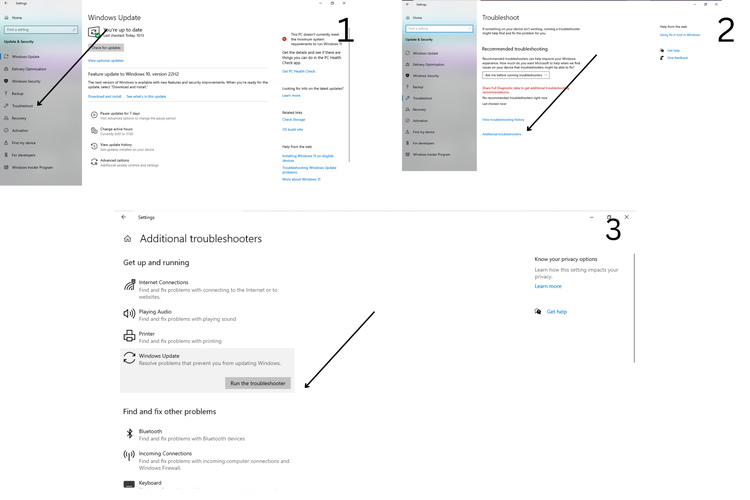 cara mengatasi update and shutdown 