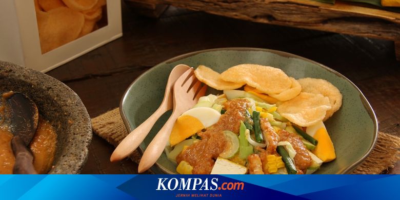 Resep Gado-gado Betawi, Isiannya Komplet dengan Sambal Kacang Gurih-image