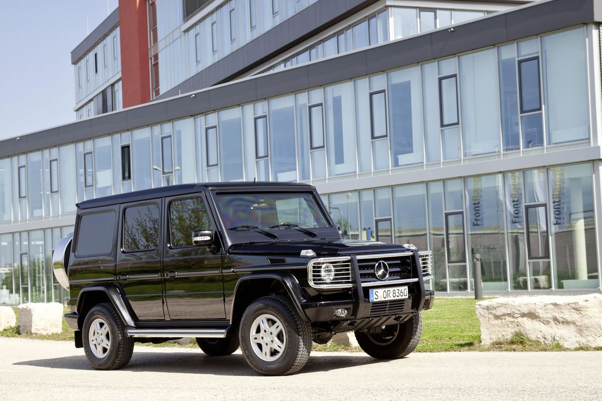 Mercedes-Benz G-Guard, Exterieur 

Mercedes-Benz G-Guard, exterior 