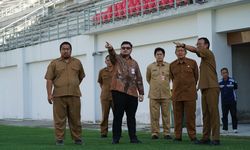 Pembangunan Stadion GDJ Masuk Tahap Ketiga, Mas Dhito Imbau Kontraktor Patuhi Kontrak